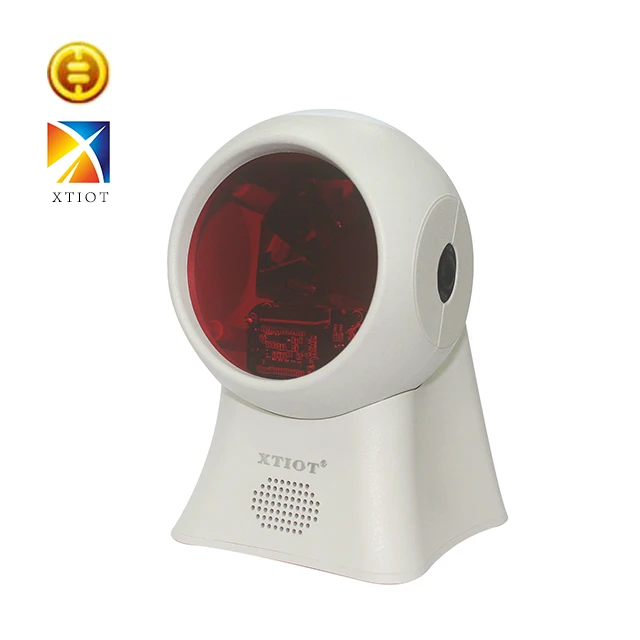 XT7120 أومني اتجاهي التذاكر QR رمز ماسحة USB قارئ شفرة التّعرّف سطح المكتب 2d المسح