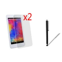 3в1 2x ЖК-прозрачная защитная пленка для экрана Защитная пленка+ стилус для acer Iconia One 7 B1-750 B1-750HD A1408 " планшет