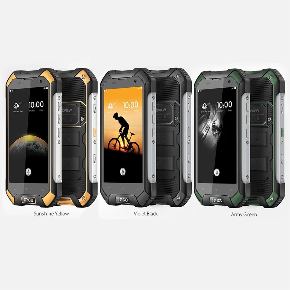  Blackview BV6000 Mobile Phone 4G LTE MTK6755 Octa Core 2.0GHz 4.7
