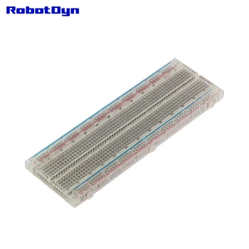 

Solderless Breadboard Self-Adhesiv, 16.6x5.5x0.85cm. transparent color