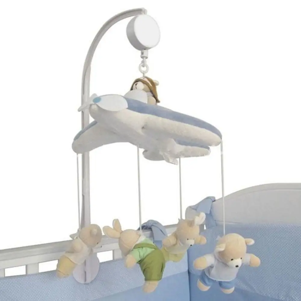 Top selling 35 Song Rotary Baby Mobile Crib Bed Toy Clockwork Movement