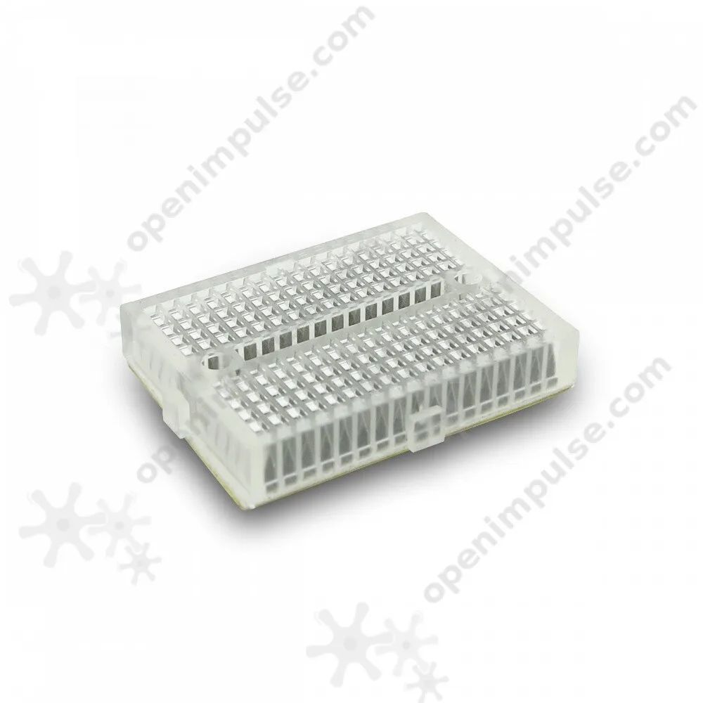

2pcs Transparent Mini Breadboard (White)