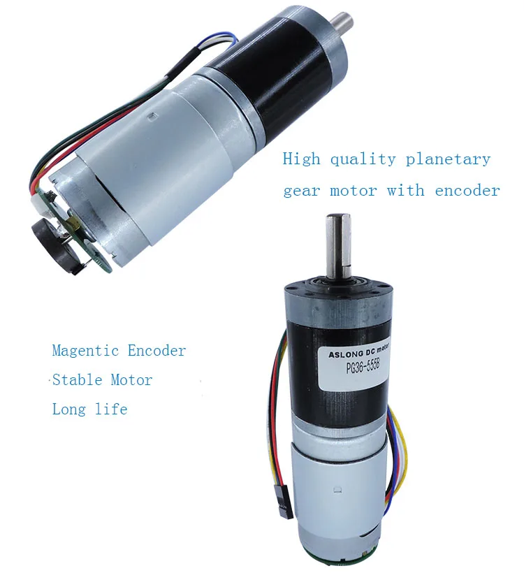 36 мм высокий крутящий момент прецизионный планетарный мотор-редуктор с кодером планетарный редуктор коробка с 555 кодировщик с двигателем переменного тока металлическая коробка передач