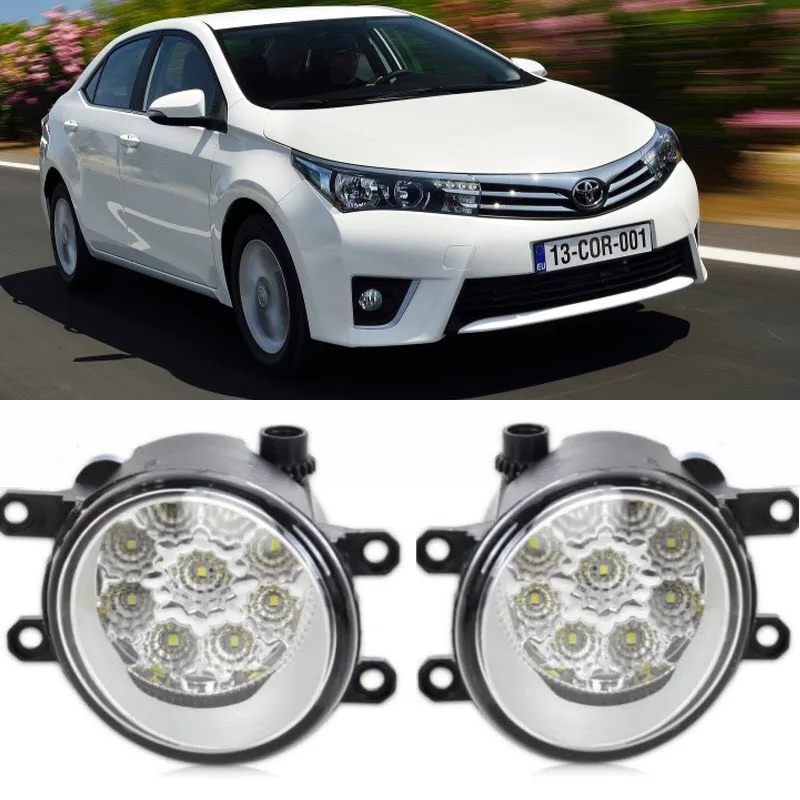 Автостайлинг для Toyota Corolla 2014 2015 2016 9 штук светодиодсветодиодный s образные