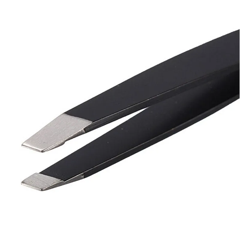 

1pcs Professional Stainless Steel Slant Tip Hair Removal Eyebrow Tweezer Makeup Tool Useful Beautiful Eyebrow Tweezer