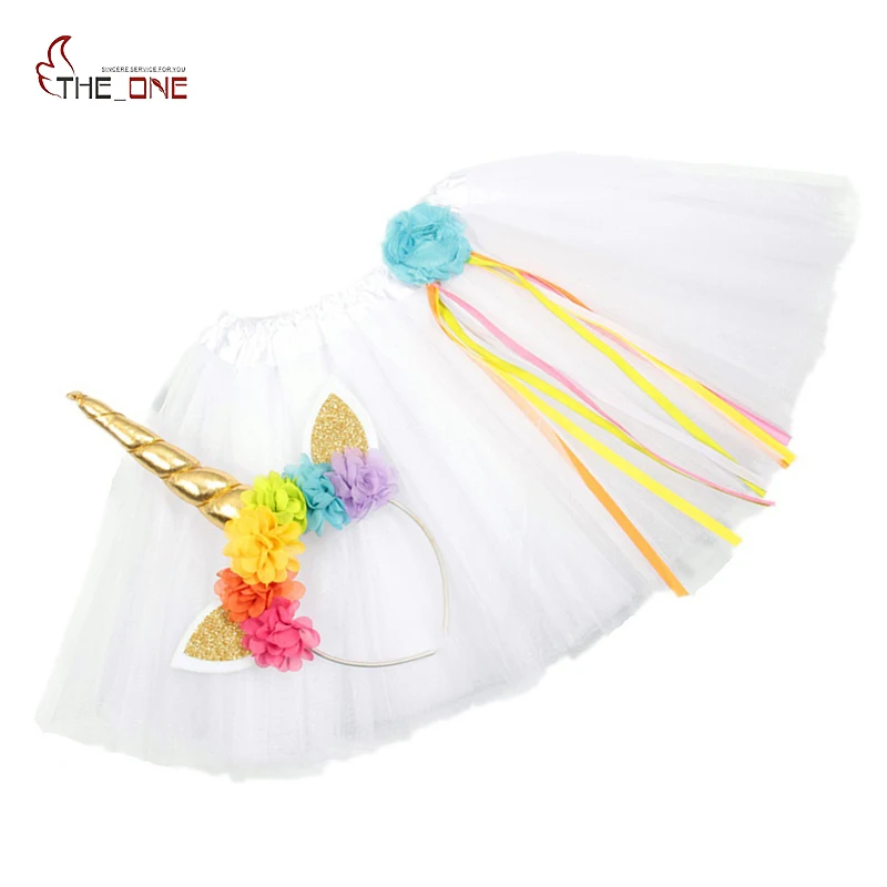 

MUABABY Fashion Baby Girl TUTU Bow Flower Elastic Waist Pleated Birthday Skirt Average Size Artificial Flowers Cute Ear Headband