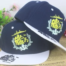 Высококачественная аниме летняя фуражка Kentai Коллекция/Natsume no yujincho/Тоторо/Токийский Гуль Вышивка Логотип шапка с рисунком HT102-2