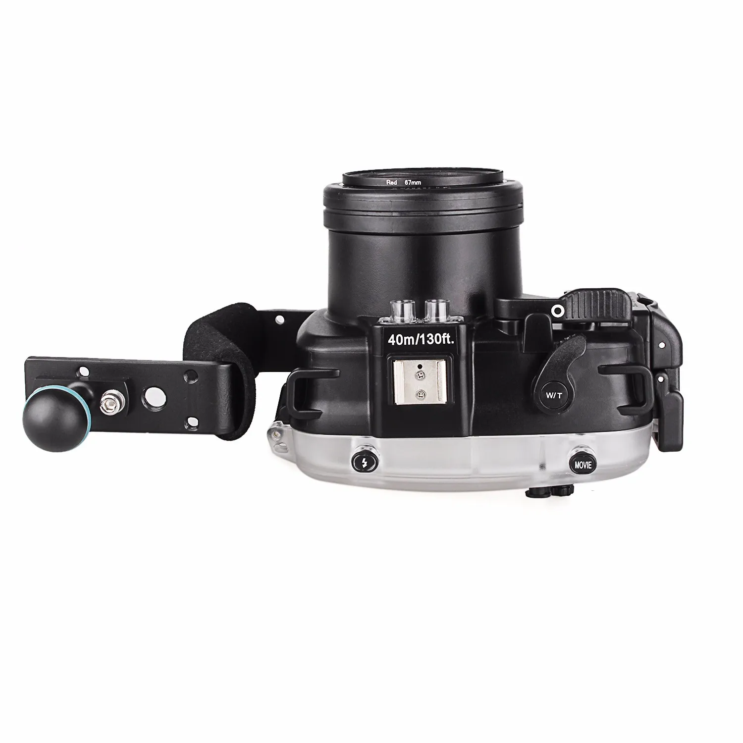40 м 130 футов водонепроницаемый корпус для подводной камеры сумка Sony A5100 (объектив