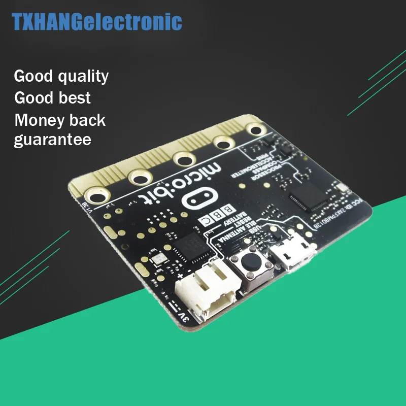

BBC micro:bit nRF51822 KL26Z Bluetooth 16kB RAM 256kB Flash Cortex-M0 Pocket-sized Computer for kids beginners learn programming