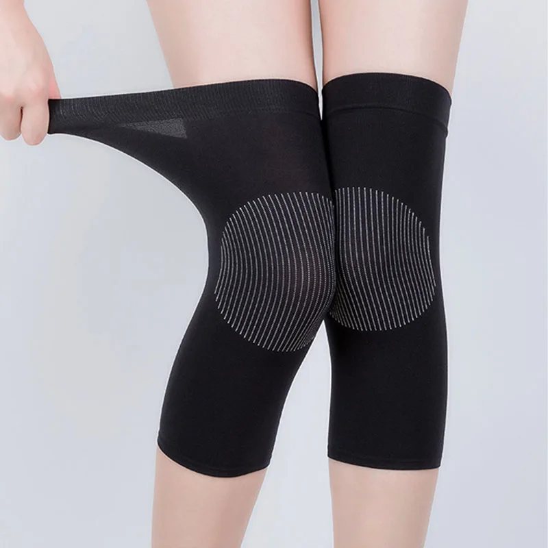 Ультра-тонкие наколенники помогает шинам голени защитные рукава Компрессионные рукава для ног для спорта бег безножные Компрессионные носки