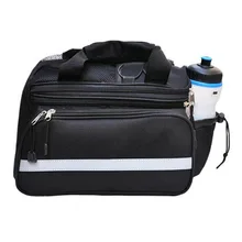 Cycling Bicycle Bike Pannier Rear Seat Bag Rack Trunk Handle Handbag Storage free shipping