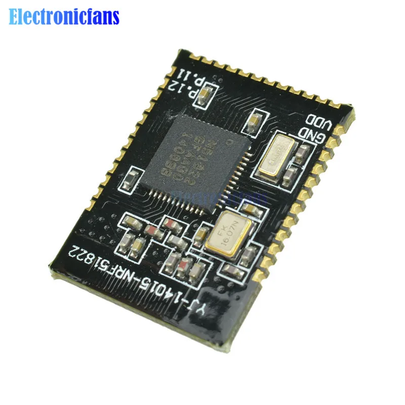 NRF51822 Core51822 BLE 4,0 Bluetooth 2,4G антенна с беспроводным модулем плата для ULP SPI IEC UART интерфейс совместимый NRF24L серии