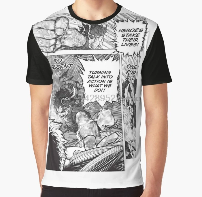 

All Over Print 3D Women T Shirt Men Funny tshirt One for all Boku no hero academia ( my hero academy)