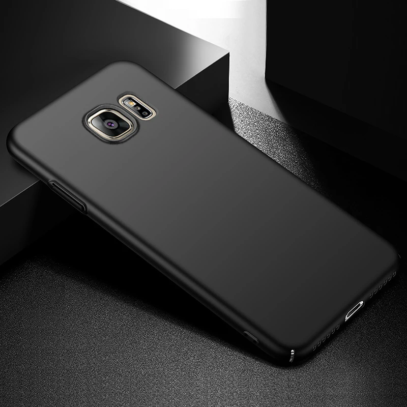 YonLinTan i Coque чехол для samsung galaxy S7 S 7 Edge S7Edge Жесткий ПК на роскошный простой, матовый Защитная задняя панель для телефона Etui