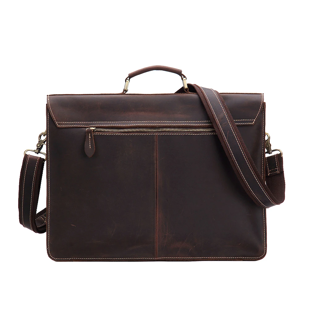tasche Vintage Portfolio Aktentasche Für Rindsleder Handtasche Männlichen Body Cross Schulter Echtem Laptop Schlinge Ms9006 Männer zd1aqz