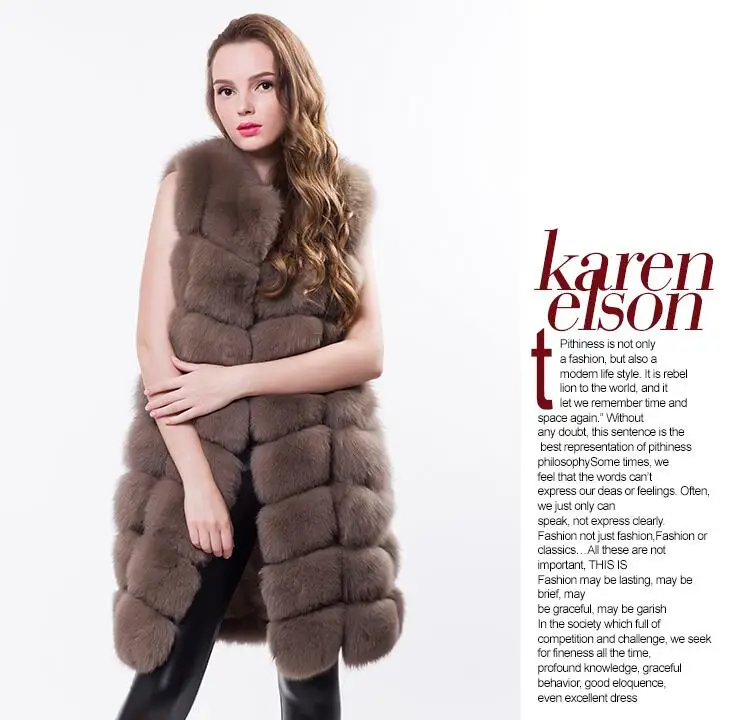 S M L XL XXL Winter fur coat long section 2016 new fashion leather 100% imported fur coat fox fur vest jacket S M L XL XXL Winter fur coat long section 2016 new fashion leather 100% imported fur coat fox fur vest jacket