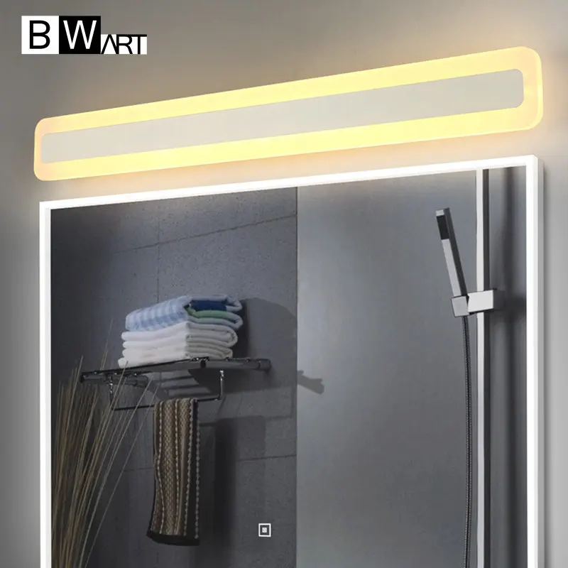 Bwart современный зеркало с подсветкой led 0.4 м 1.2 настенный светильник Ванная