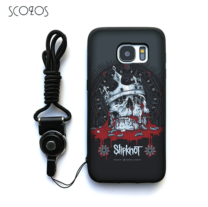 SCOZOS slipknot 4 Silicone TPU Phone Case Cover For Samsung Galaxy S6 S7 edge S8 Plus J3 J5 J7 A3 A5 A7 2016 Note 8 &ampww294 |
