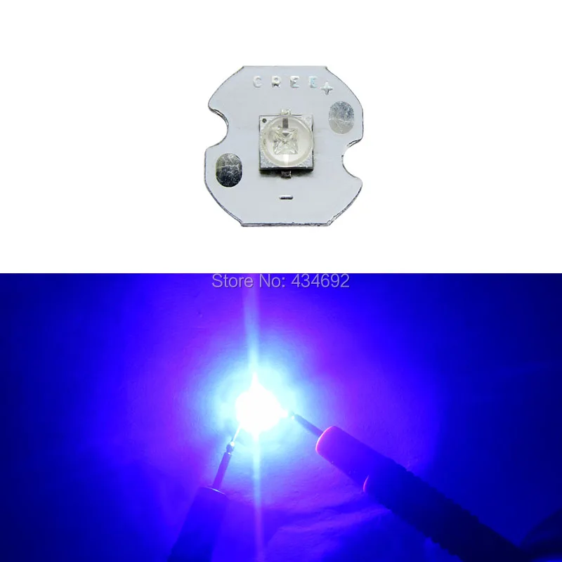 Kiwilighting Cree XT E XTE 5W LED теплый белый 3000 3200K холодный 6000 6500K Королевский синий 450 455nm
