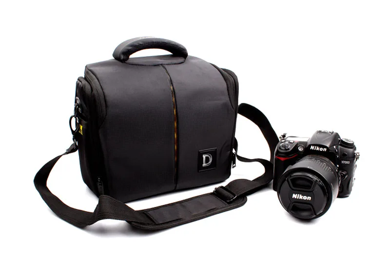 Водонепроницаемый Камера чехол сумка с ремешком для Nikon D3400 D3300 D3200 D5100 D7100 D5200 D5300 D90 D7000 D610 P900 P520 D750 D7200