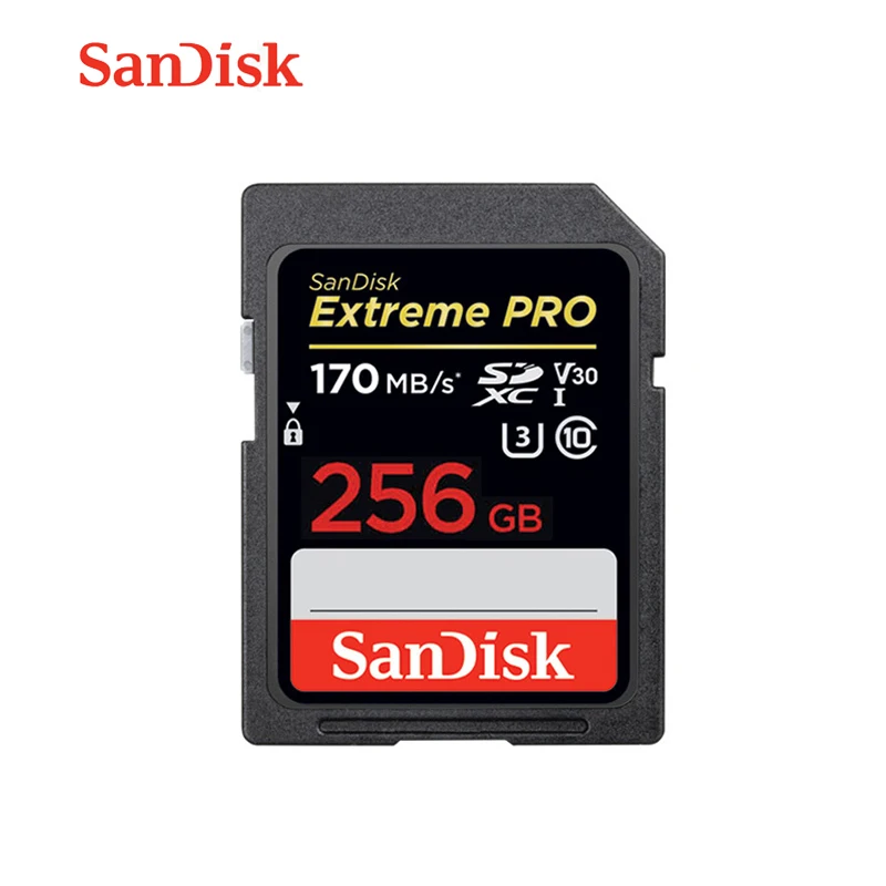 Sandisk Экстремальный Pro Sdhc Sdxc Uhs-i карта 512 ГБ 256 ГБ 128 Гб 64 Гб SD флэш-карта памяти карты для камеры бизнес высокоскоростная карта