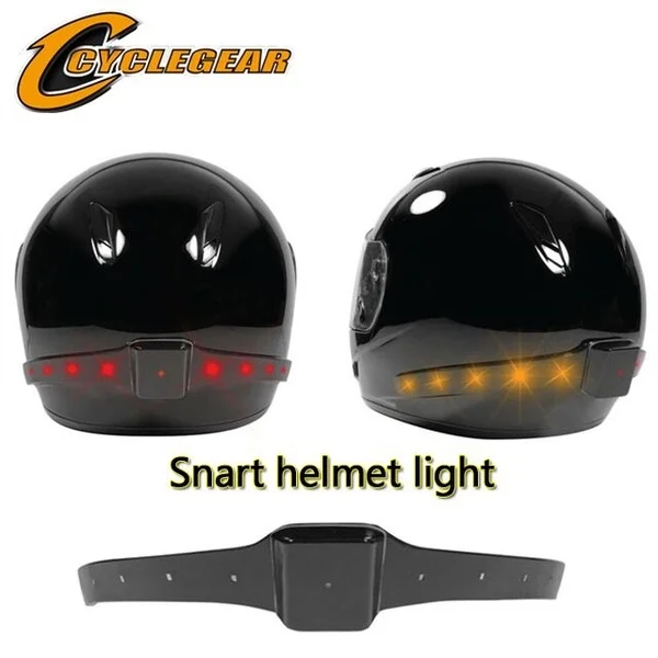 Wireless Helmet Safety LED Light . Dramatically increase your