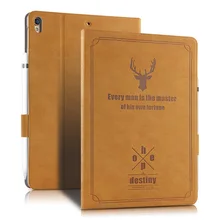 For IPad Air 3 Air3 2019 10 5 Inch Case Retro Deer Pattern Smart Stand Cover