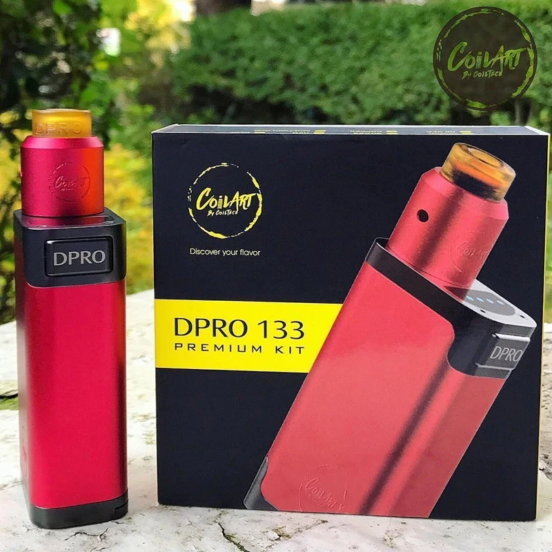 Аутентичный CoilART DPRO 133 Премиум комплект с механический мод и RDA катушка арт