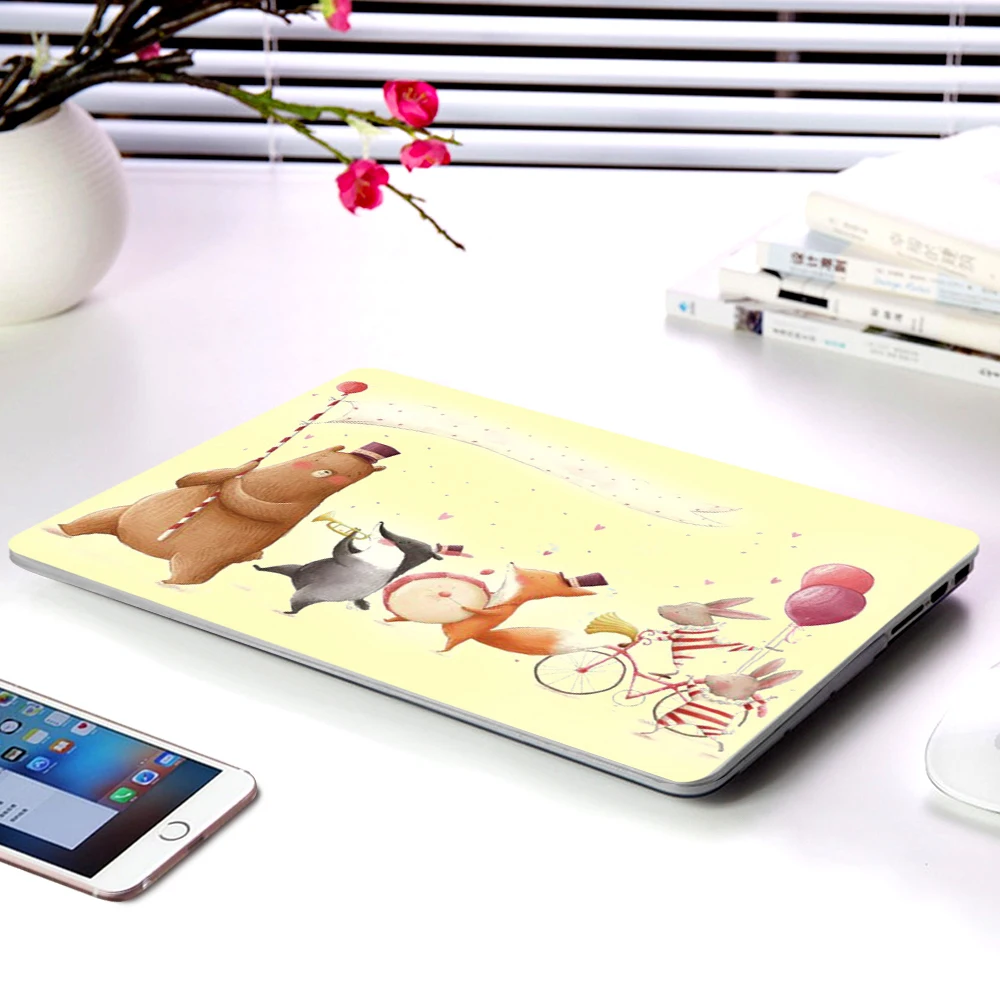 HRH Тоторо милые животные PC ноутбук оболочка защитный жесткий пластиковый чехол для MacBook Pro retina 1" 13" 1" 15" Touch Bar A2159