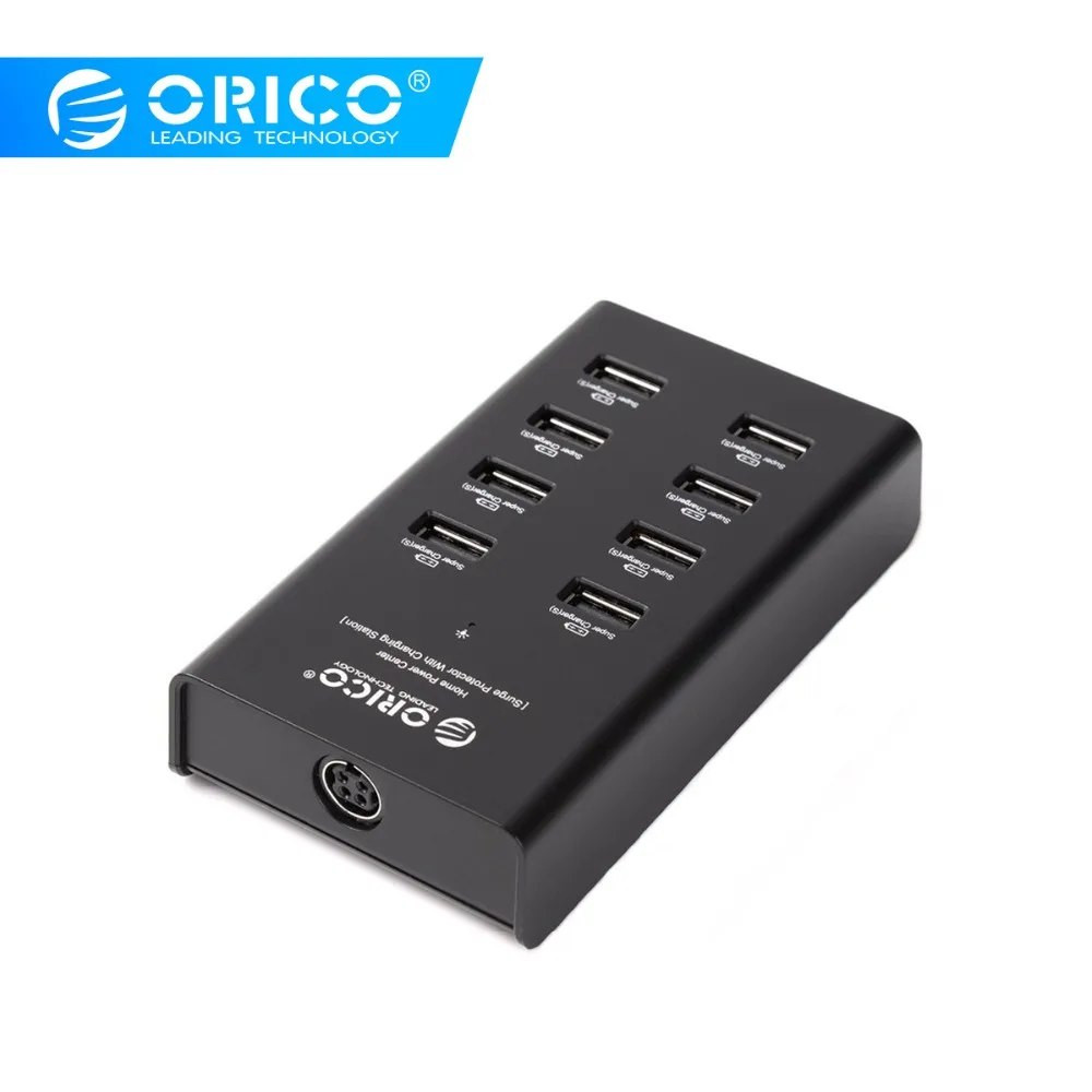 

ORICO 8 Port USB Charger 5V2.4A Single Output for Mobile Phone Universal USB Charging Adapter for Tablet
