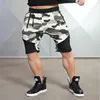 new arrival  Mens tight bodybuilding camouflage shorts workout Gym running shorts 6 colors 1