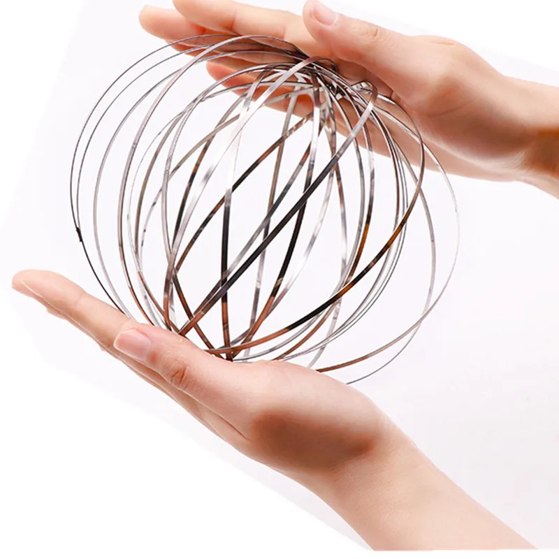 Новое волшебное кольцо Toroflux Torofluxus Flowtoy удивительное игрушки кинетическая