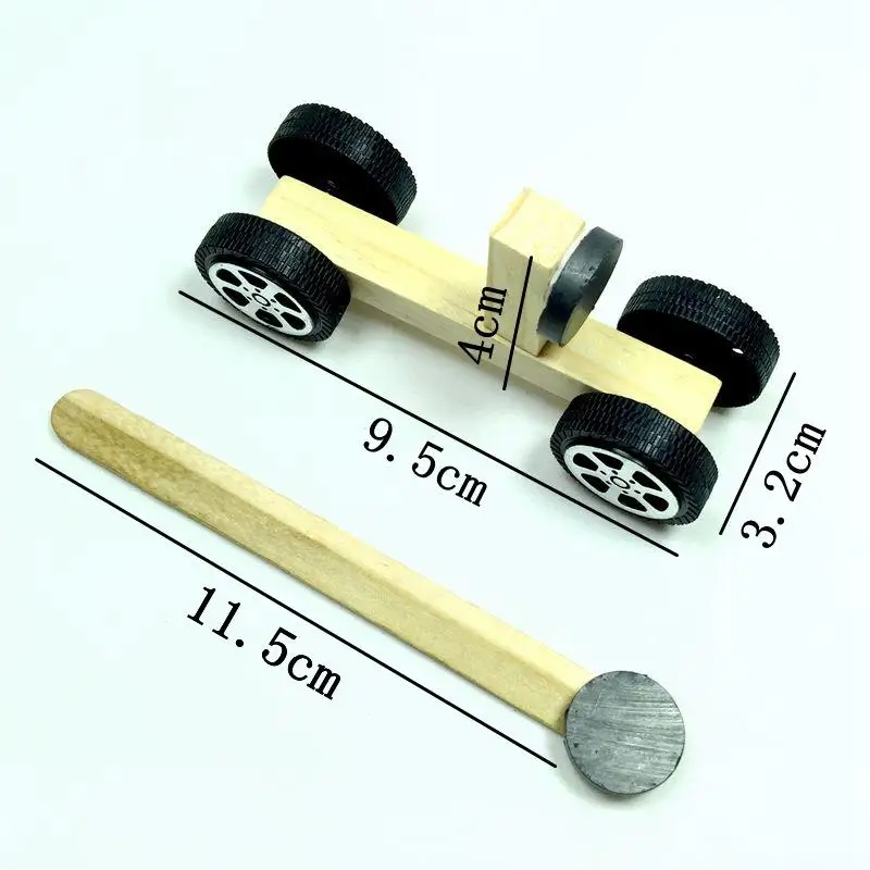  DIY Magnetic Repulsive force vehicle model STEAM Toy Scientific Education teaching aid magnetic phy - 32958235574