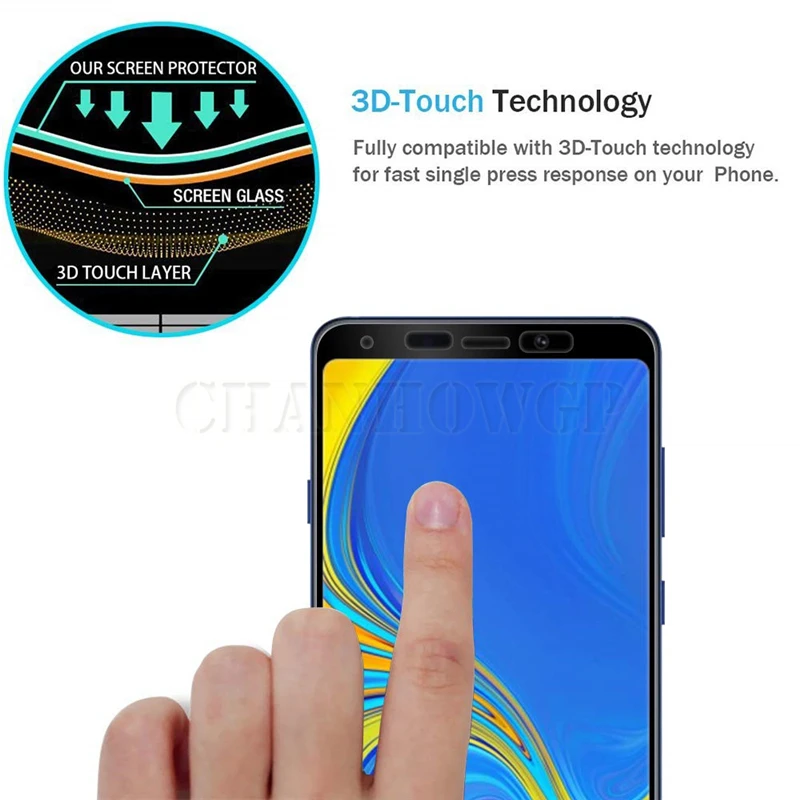 Full Cover Tempered Glass For Samsung Galaxy A9 2018 A9 Star Pro A9s Screen Protector For Samsung A9 2018 SM-A920 A9200 A920F 01