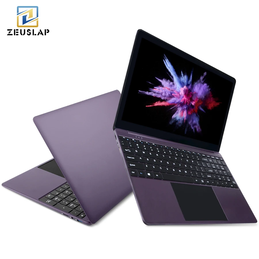 

15.6inch Metal Ultrabook 6GB RAM+64GB eMMC+512GB SSD 1920x1080P Full HD IPS Screen Intel Quad Core CPU Laptop Notebook Computer
