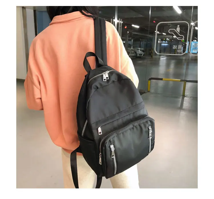 Модный женский рюкзак, водонепроницаемый студенческий рюкзак, Большая вместительная сумка через плечо, женский рюкзак с несколькими карманами