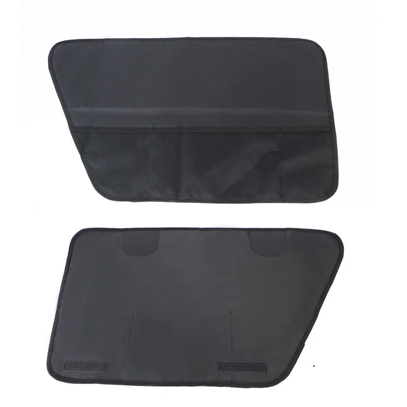 2pcs Pet Car Window Cover For Big Dog Waterproof Prevent Scratching Car Interior Travel Accessories Dog Carriers Door Covers