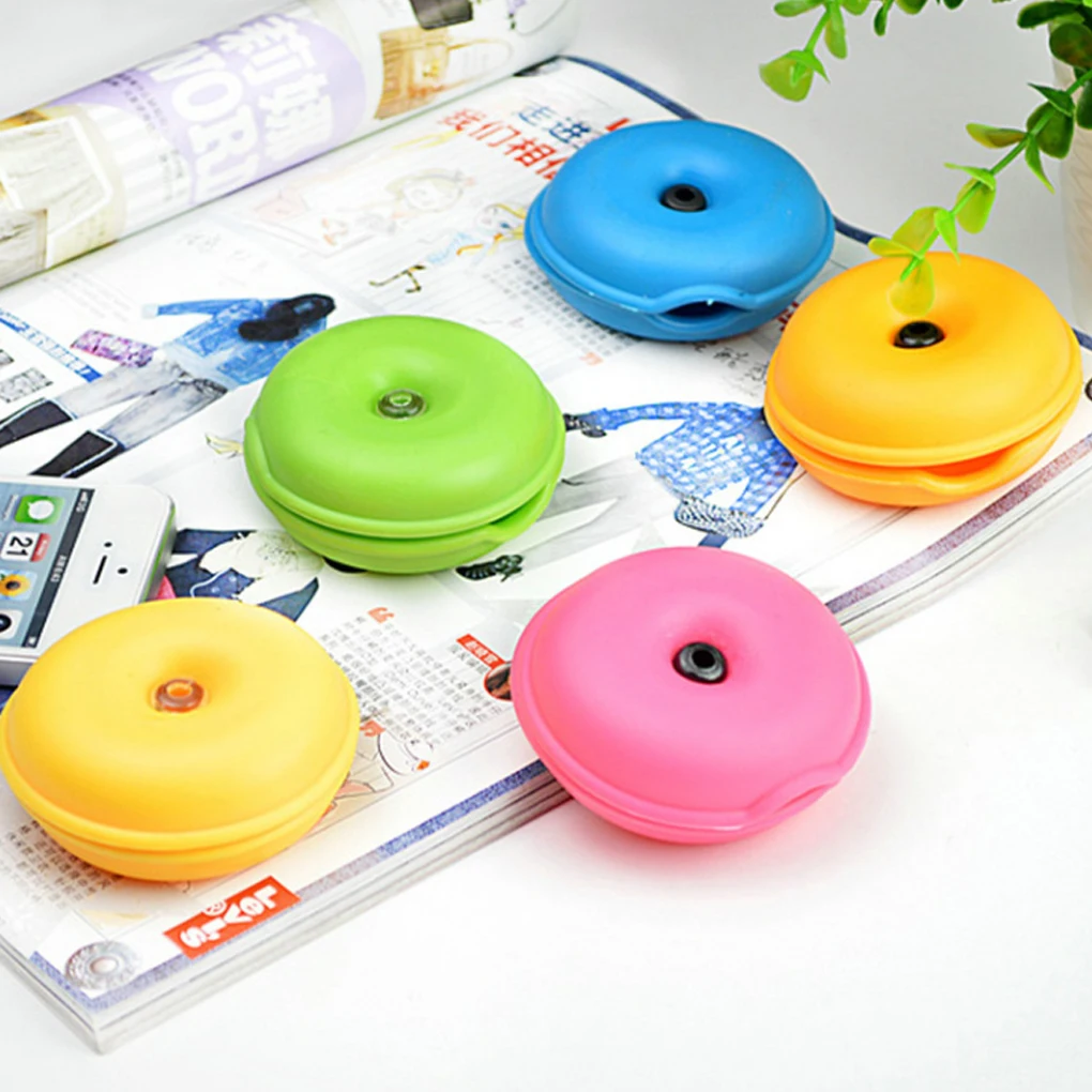 

Random Color Round Shape Cable Cord Wire Organizer Headphone In Ear Earphones Bobbin Winder Smart Wrap