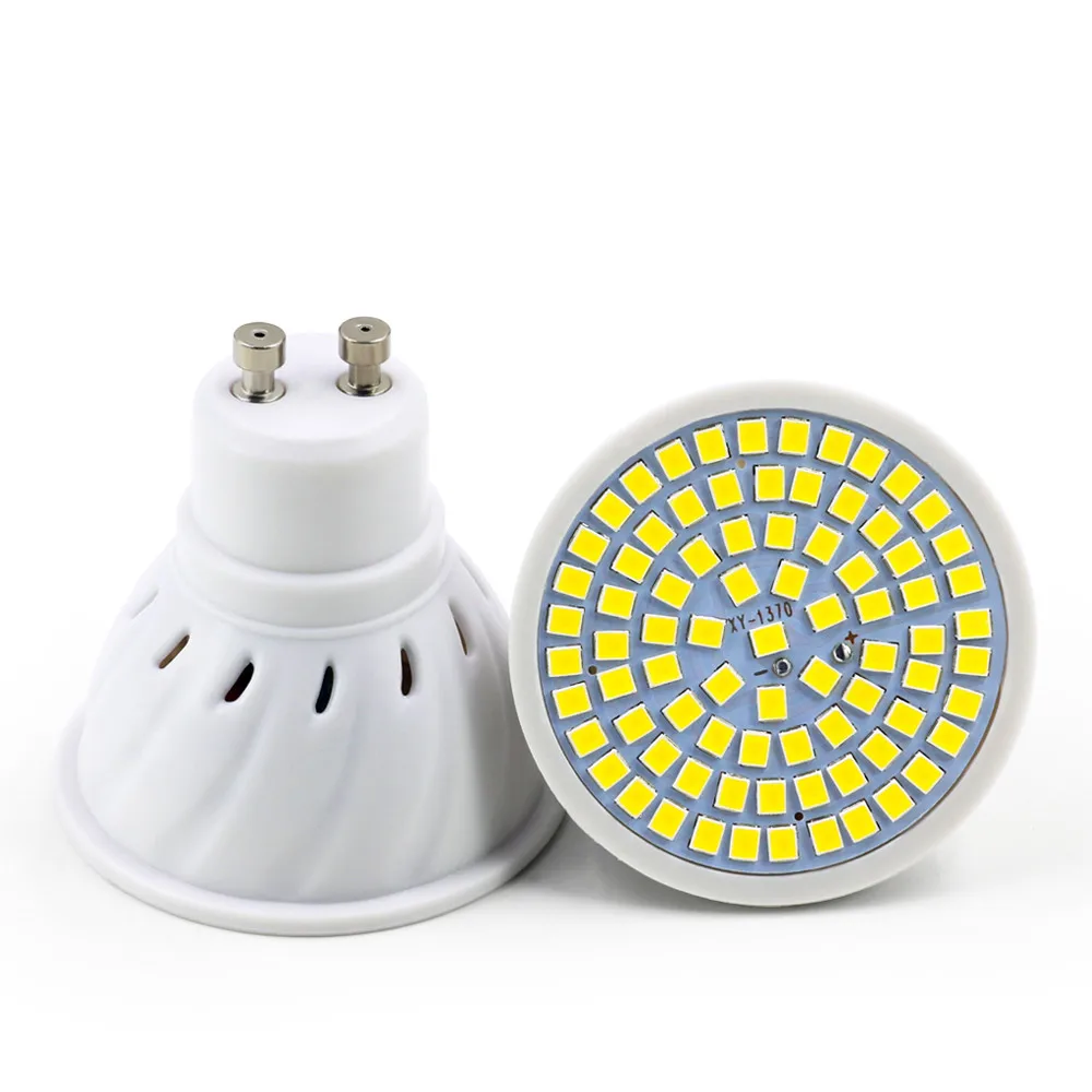 Светодиодный светильник E27 GU10 220 В SMD 2835 теплый белый холодный для украшения дома
