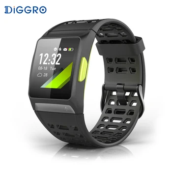 

Diggro P1 GPS Smart Watch IP68 Waterproof Sports Modes Bluetooth 4.2 P1 GPS Smart Watch Heart Rate Monitor for iOS Android