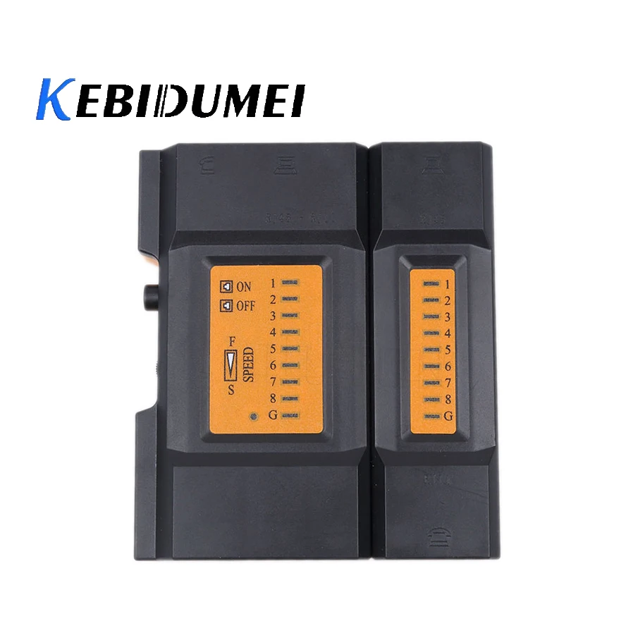 Тестер сетевого кабеля kebidumei детектор проверки CY 468A мини тестер LAN телефонных