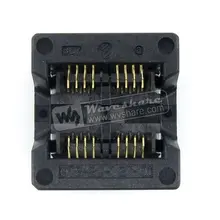 Waveshare OTS-16(20 м)-1,27-01 Enplas IC Тесты гнездо программист адаптер 1,27 мм Шаг 2 в 1 для SOP8 SO8 SOIC8 посылка