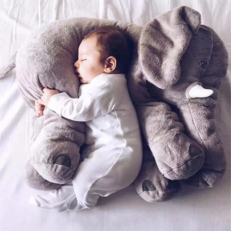 40/60 см детская кроватка слон плюшевая игрушка, 5 цветов вариант плюшевая подушка слон Подушка для новорожденного куклы постельные принадлежности для детские игрушки для взрослых