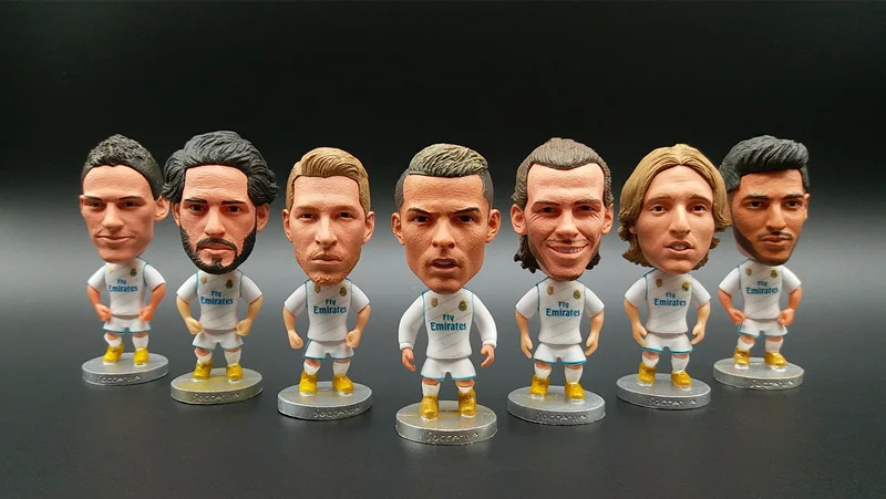 

Soccerwe 2018 Europe Spain Club Super Hot Soccer Star Player Lovely Action Figure Toys Football Doll Messi Ronaldo Coutinho Bale