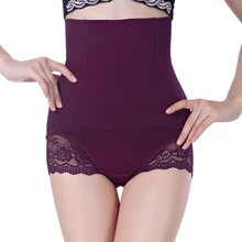 Высокая Талия Shaper Butt Кнопка стеклоподъемника брюки талии тренажер и животик тела Shpers бедра трусики послеродовое женское Корректирующее нижнее белье