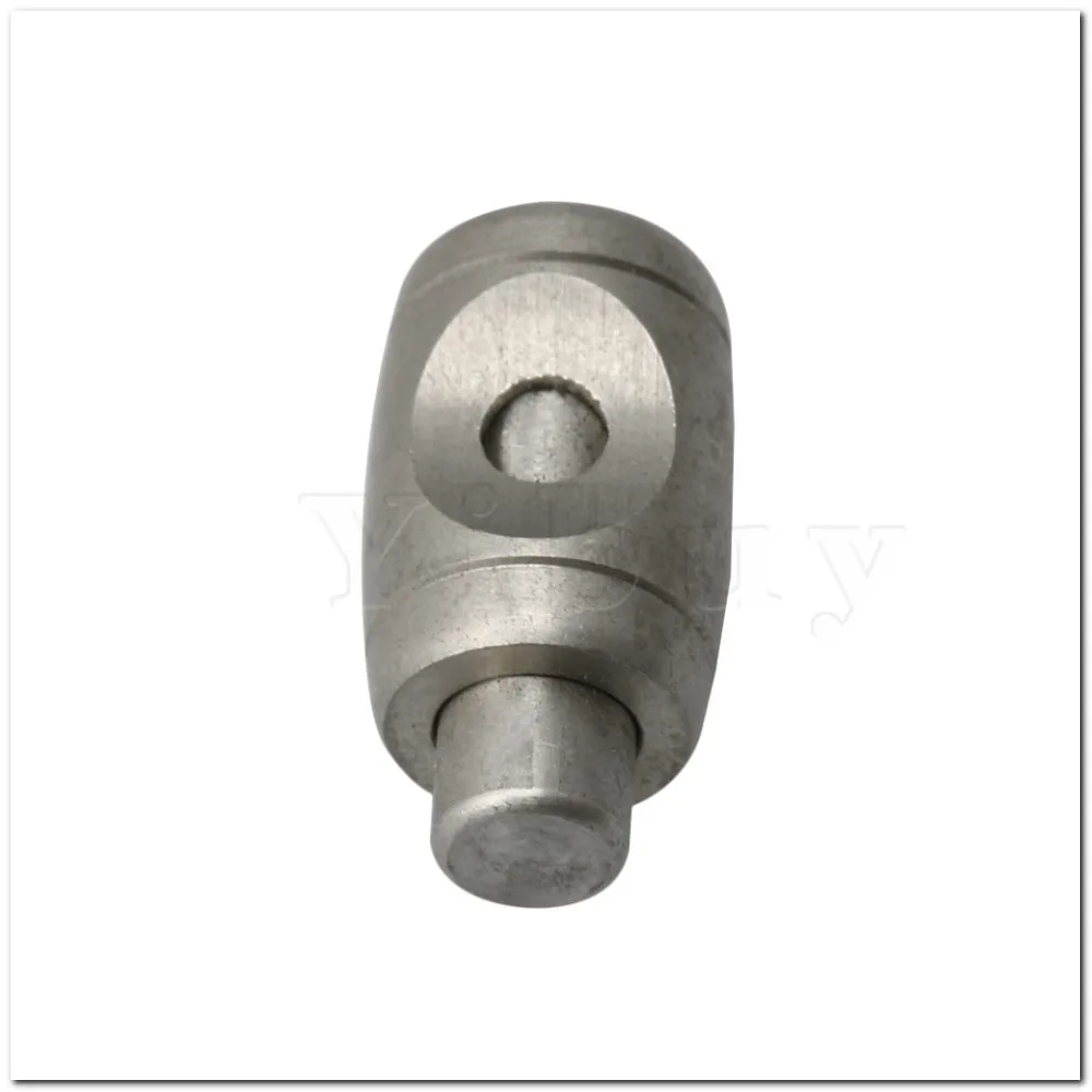 Yibuy 1,8x0,95 см серебряная медно-никелевая труба 3-й клапан ключ воды вертел клапан в сборе части для замены трубной части