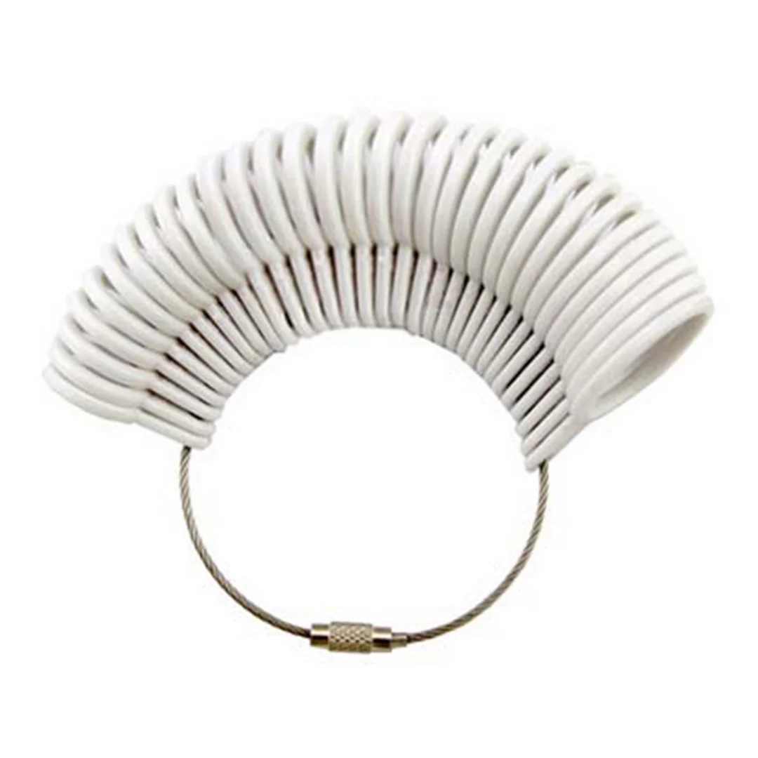 Fashion Jewelry Tool Making Standard Measure US Ring Sizer Mandrel Finger Gauge Stick Finger Sizer Shellhard Jewellery