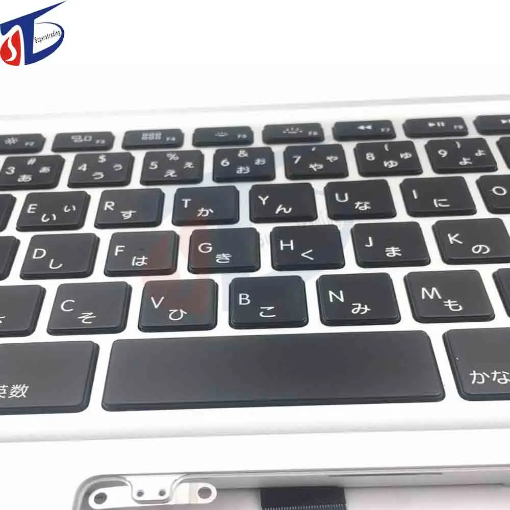 Для MacBook Pro 13 дюймов A1278 Японии JP Японский клавиатура Topcase верхняя крышка Упор для рук с подсветкой 2012 год