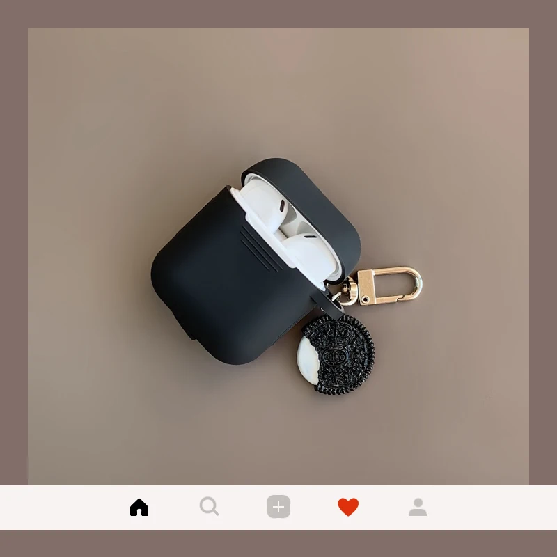 Шоколадное Печенье чехол для Apple Airpods защитный Bluetooth беспроводные наушники AirPods