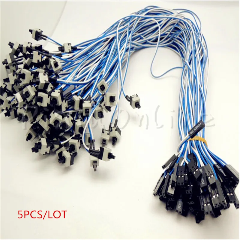 5Pcs/lot ST020b Computer Host Switch Line Restarting Power